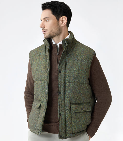 Innovative Fabric Knit Vest