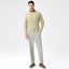 Innovative Men's Soft-Touch Fabric Sweater