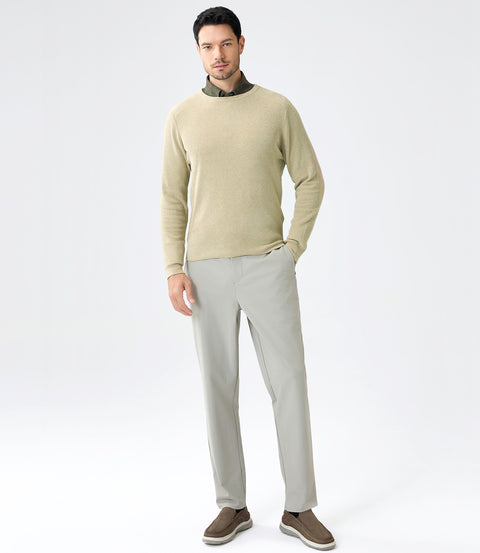 Innovative Men's Soft-Touch Fabric Sweater