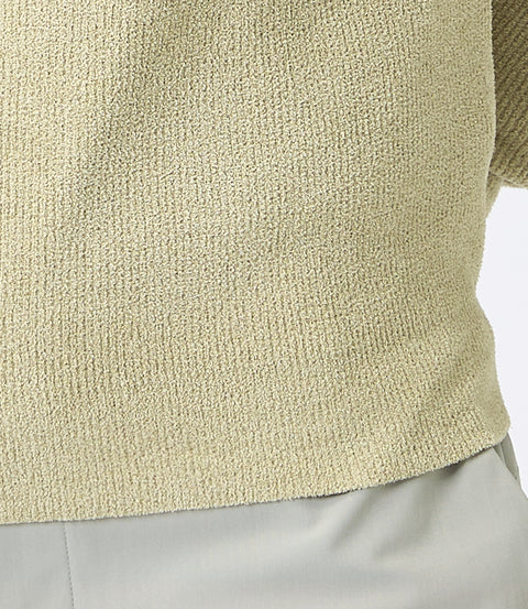 Innovative Men's Soft-Touch Fabric Sweater