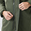 Water-Resistant Stretch Nylon Jacket with Detachable Hood