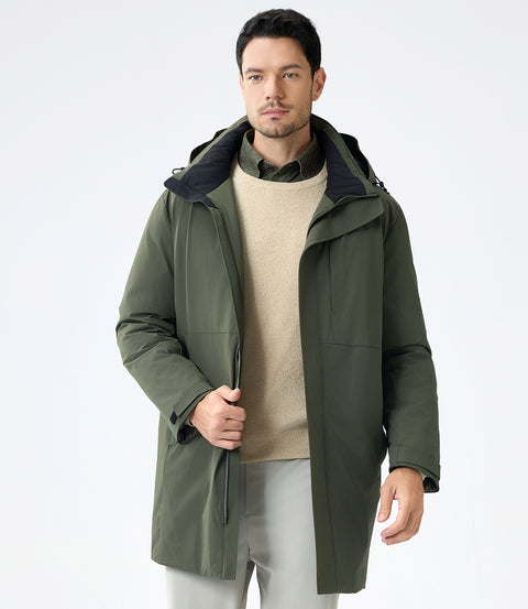 Water-Resistant Stretch Nylon Jacket