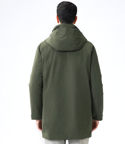 Water-Resistant Stretch Nylon Jacket