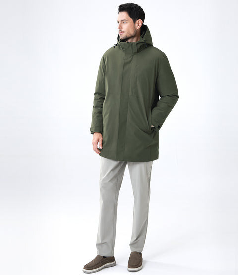 Water-Resistant Stretch Nylon Jacket