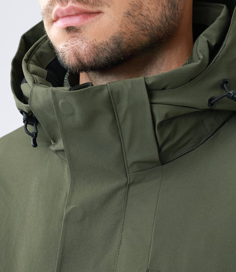 Water-Resistant Stretch Nylon Jacket