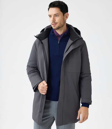 Water-Resistant Stretch Nylon Jacket