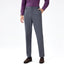 Premium Warp-Knitted Trousers with Elastic Waist & Zippered Back Pocket