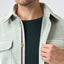 Stylish Men's Flannel-Look Shirt Jacket-Warm and Durable, Easy Care