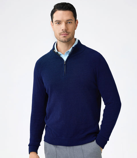 Premium Soft-Touch Zip-Up Sweater