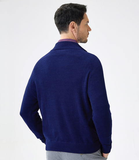 Premium Soft-Touch Zip-Up Sweater