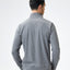 Luxury Hidden Zipper Fleece-Knit Polo