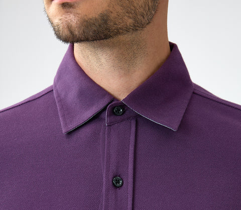 Ultimate Cotton Shirt Textured Pique Breathable & Soft