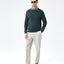 Innovative Men's Soft-Touch Fabric Sweater