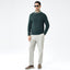 Innovative Men's Soft-Touch Fabric Sweater